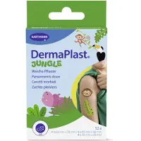 Dermaplast Jungle Pleister 3 Maten 12 Stuks