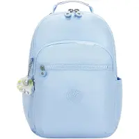 Kipling Seoul College Extra Rugzak School - 15" laptopvak - clear sky metallic