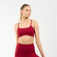 Fittastic Sportswear BH Bordeaux red