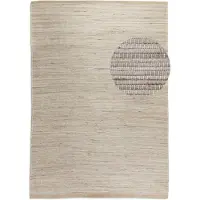 Hanse Home Jute Wol Katoen Vloerkleed - Grijs / Bruin 190 x 280