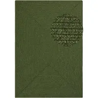 NORTHRUGS Jute Buitenkleed Braids - Groen 80 x 150 cm