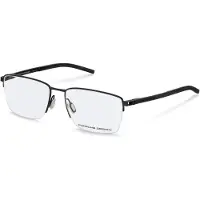 Porsche Design Bril - - P8757 - Zwart - Metaal - 57/17/145