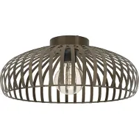 Eglo Plafondlamp Mogano Brons 43 cm