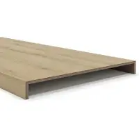 Maestro Dubbele Traptrede PVC Almond Oak – 1500x550x56 mm | Traprenovatie