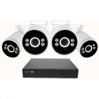 Swann AdvancedX Series - Beveiligingscamera's - 4 Camera's - cctv camerasysteem - 1TB - geen abonnementskosten - 4K Ultra HD - Spotlight Bullet IP Cameras