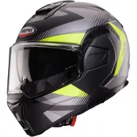 Caberg Trip Lunar Systeemhelm Mat/Zwart/Antraciet/Geel XL