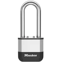 Master Lock Elite 64mm Girth Strap Zilver