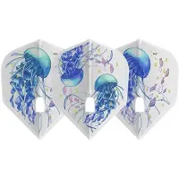 L-Style L3 Shape ALC Komori Mari ver.1 Clear White - Dart Flights