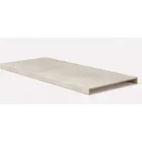 Maestro Dubbele Traptrede PVC Moon Grey – 1500x550x56 mm | Traprenovatie