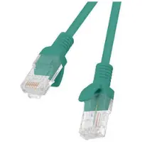 Lanberg Patchcord Utp Cat.5E 0,5M Groen Voor Het Aansluiten Van Computers En Routers