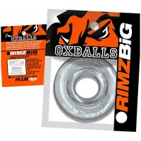 Oxballs - Rimz Big Softlips - Siliconen/TPR Cockring - Transparant