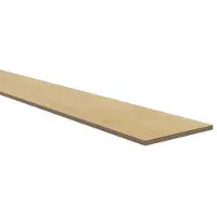 Maestro Stootbord PVC Nougat Oak – 1500x200x10 mm | Traprenovatie