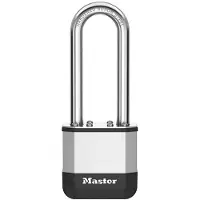 Master Lock Elite 64mm Girth Strap 45mm Zilver