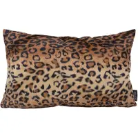 Gek op kussens! Sierkussen furry leopard | | polyester