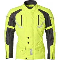 GMS Taylor Neon Gele Textiele Motorjas Maat M