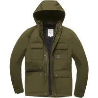 Vintage Industries Winston jas, olijgroen, maat L