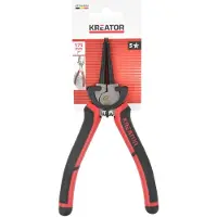 Kreator KRTH60904 borgveertang 175 mm - koolstofstaal - plat gripvlak