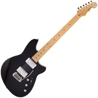 Reverend Guitars Descent Wilkinson Midnight Black Elektrische gitaar