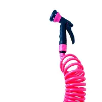 The Garden People Eva Coil 15m 8 Jet Spray Gun Tuinslang