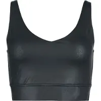 Black premium by emp Top - Essential Faux Leather cropped Top - S tot XXL - voor Vrouwen - zwart | Maat XXL