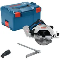 Bosch Professional GKS 18V-68-2 accuslagschroefmachine, 18V, 190 mm, met parallelgeleider en zaagblad voor hout