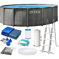 Intex Buitenzwembad met frame, 457 x 122 cm, 12-in-1, 26742ND