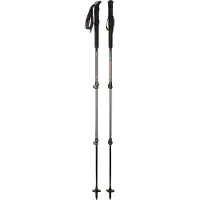 Kahla - Alpinist Stock - Trekkingstokken 105 - 140 cm, zwart/oranje