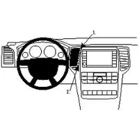 Brodit ProClip Montagebeugel voor de Jeep Grand Cherokee 11