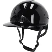 QHP VEILIGHEIDSHELM SEATTLE POLO VISOR Zwart