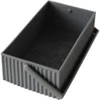 Sceltevie opbergbox Omnioffre S, kunststof, polyester, lichtgrijs, grijs, 235118