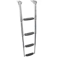 Sea Origin Telescopic Ladder With 4 Steps Zilver 1145 x 254 mm