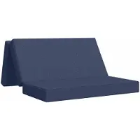 vidaXL Vouwbare Sofa Bed 160 x 67 x 45 cm Blauw