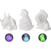 Tobar Dinosaurus-decoratielampen met kleurverandering, set van 3