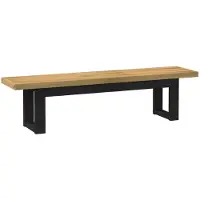 Syfax Eetbank NOAIN 160 x 41 x 45 cm Massief grenenhout Naturel