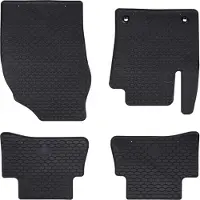 Syfax Autobodemmat 4 pcs Zwart Rubber