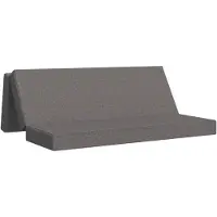 vidaXL Vouwbare Sofa Bed 180 x 67 x 45 cm Lichtgrijs