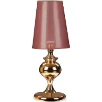 AEA Tischleuchten Luxus Design Moderne Stand Leuchte rot Wohnzimmer