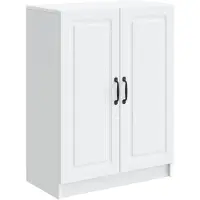 Syfax Dressoir Wit 66 x 34,5 x 87 cm Bewerkt hout