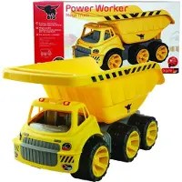 BIG - Power Worker Mega Truck - Kantelbare laadbak - Kiepwagen - Vanaf 2 jaar