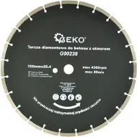 GEKO Diamant-Segment-Trennscheibe, 350x8x25,4mm