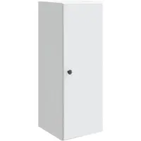 vidaXL Wandkast Wit 33 x 34,5 x 90 cm Bewerkt hout