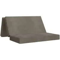 vidaXL Vouwbare Sofa Bed 120 x 67 x 45 cm Lichtgrijs