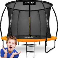 Neo-Sport Geprofileerde tuintrampoline van 252 cm met intern net