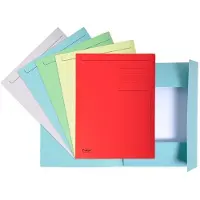 Exacompta 50x FOREVER bedrukte map met 3 kleppen - 280gm2 - 24x32 cm voor A4 - Geassorteerd - 448000E