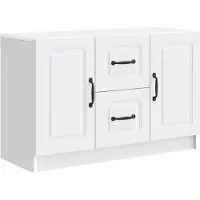 Syfax Dressoir met lade Wit 89 x 34,5 x 57 cm Bewerkt hout