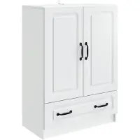 vidaXL Dressoir Wit 66 x 34,5 x 92 cm Bewerkt hout