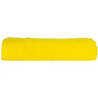 The One Towelling Klassieke badhanddoek (Geel)