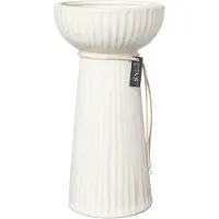 ERNST uienvaas geribbeld 19 cm Natuurwit