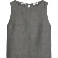 Marc O'Polo regular fit blousetop van puur linnen