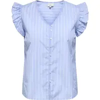 ONLY Cartessa Overhemd Dames Blauw 42